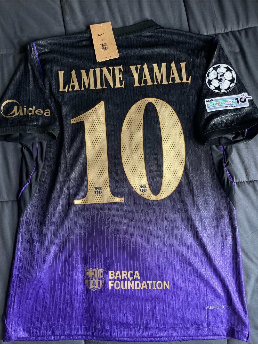 FC Barcelona 26/27 Away Lamine Yamal Jersey Size XL player version